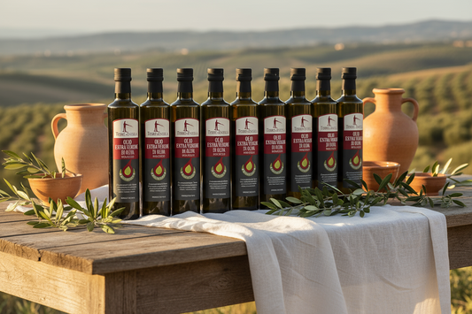 12 bottles (10 + 2 free) PRESALE 2025 HARVEST - Terre di Entella Organic Sicilian Extra Virgin Olive Oil 2025/2026 - 500 ml bottle
