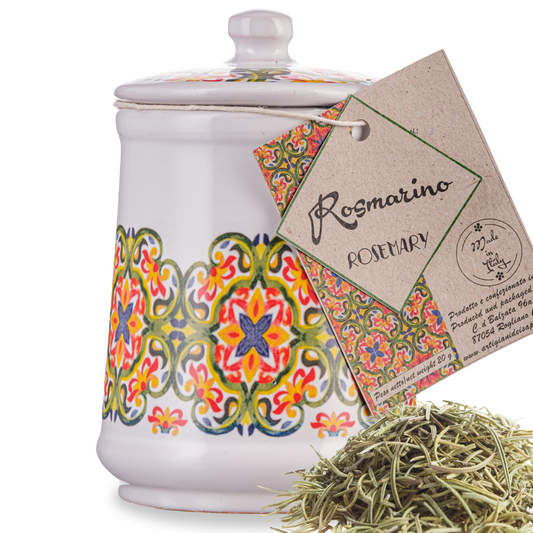 Artigiani dei Sapori, Rosemary in Ceramic Ja, 0.7oz (19g)